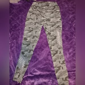 Leggings Gray Camo